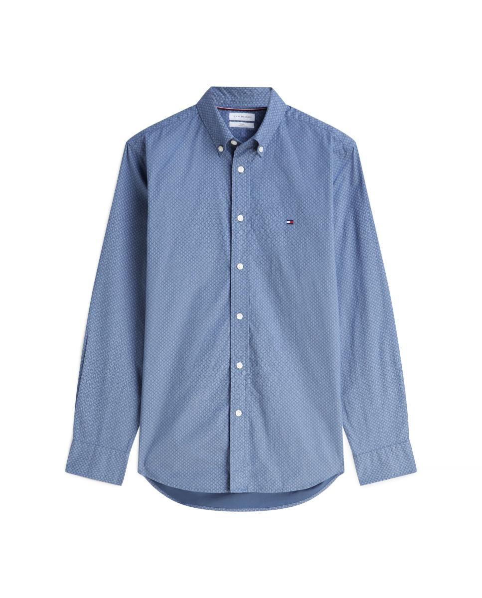 Imagem 0 de Camisa de Popelina Estampada Tamanhos Grandes