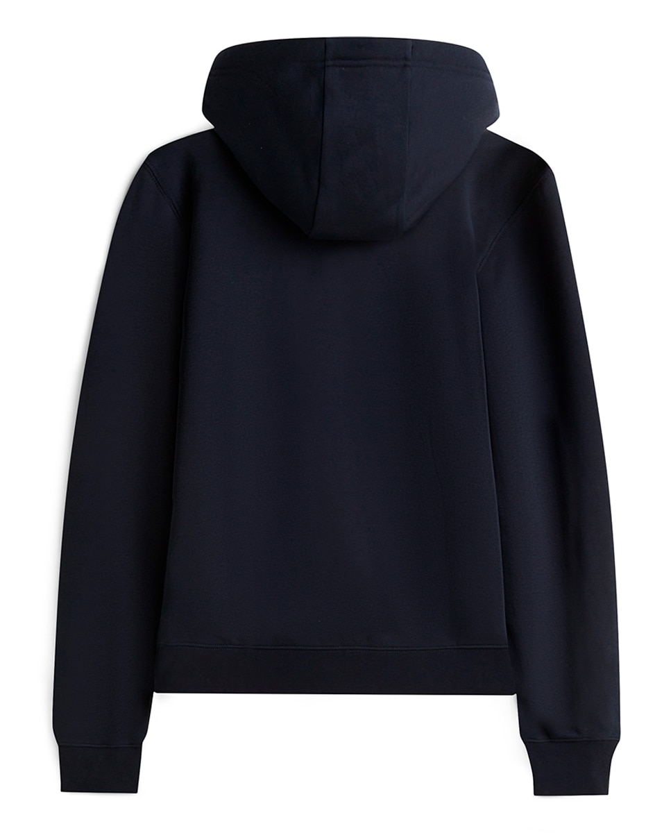 Sweatshirt com Capuz e sem Fecho de Correr Tamanhos Grandes Azul-marinho-2