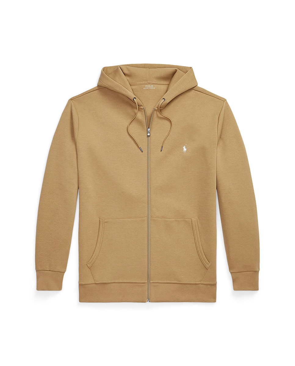 Sweatshirt com Capuz Tamanhos Grandes Castanho-5