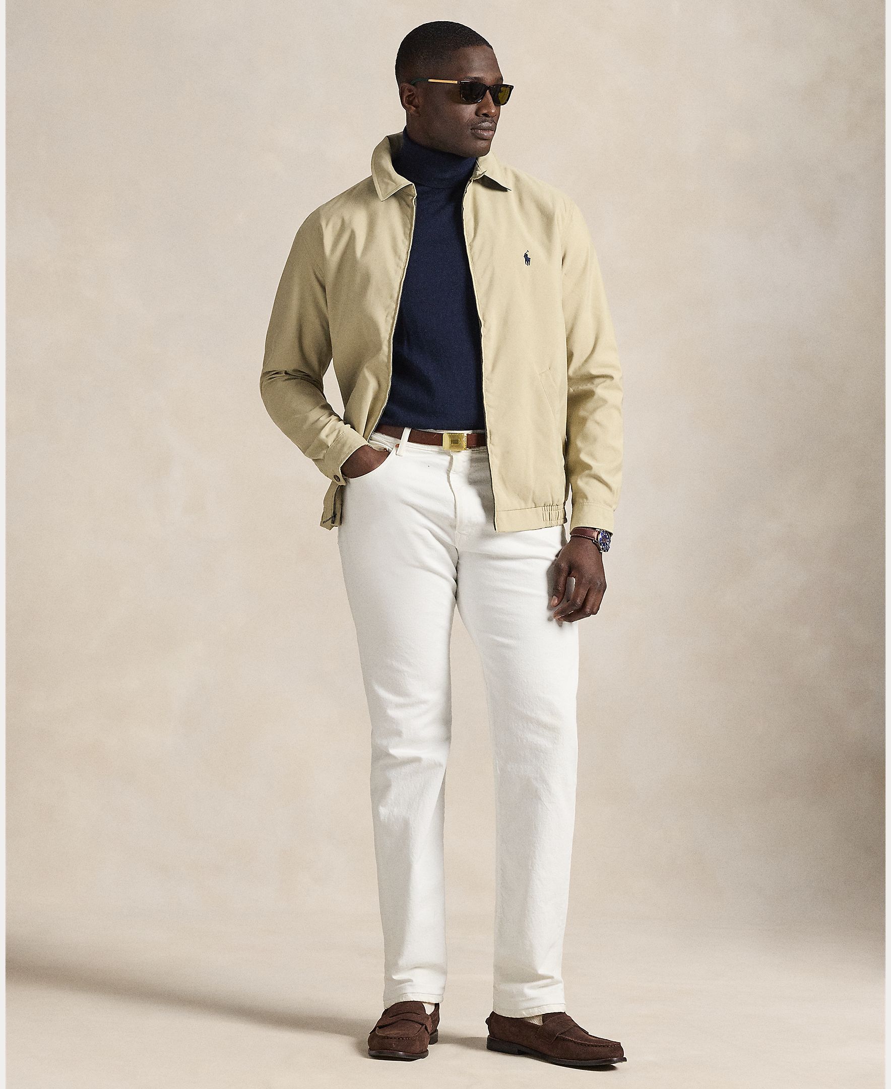 Imagen 4 de Chaqueta de hombre con doble fuelle - Polo Ralph Lauren - Beige Beige