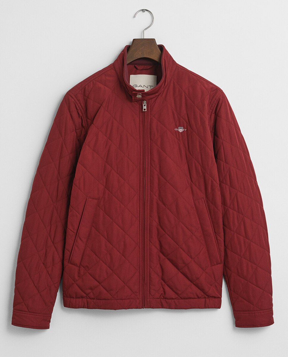 Blusão Acolchoado Tamanhos Grandes Regular Fit Vermelho-4