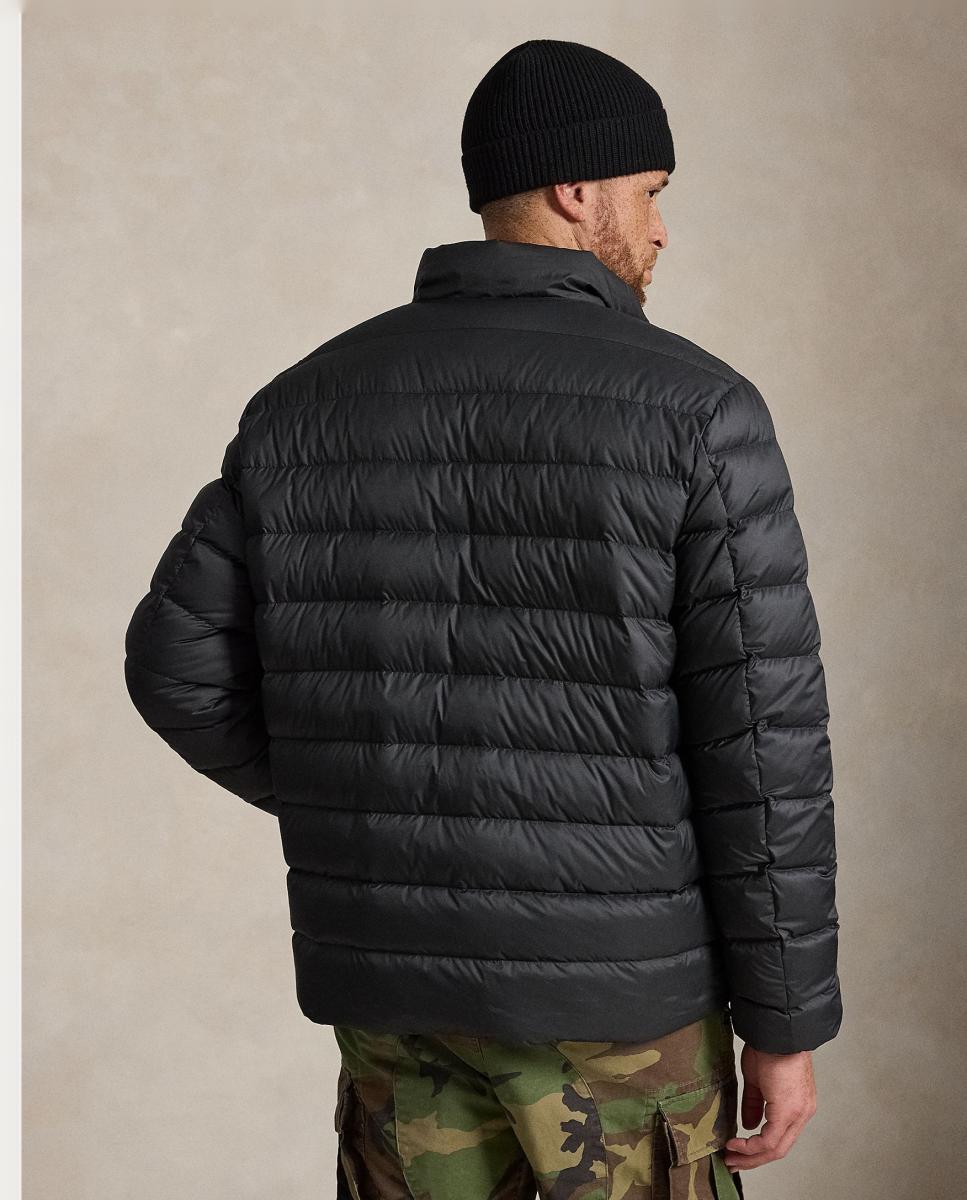 Imagen 4 de Plumífero de hombre de plumón con logo tallas grandes - Polo Ralph Lauren - Negro Negro