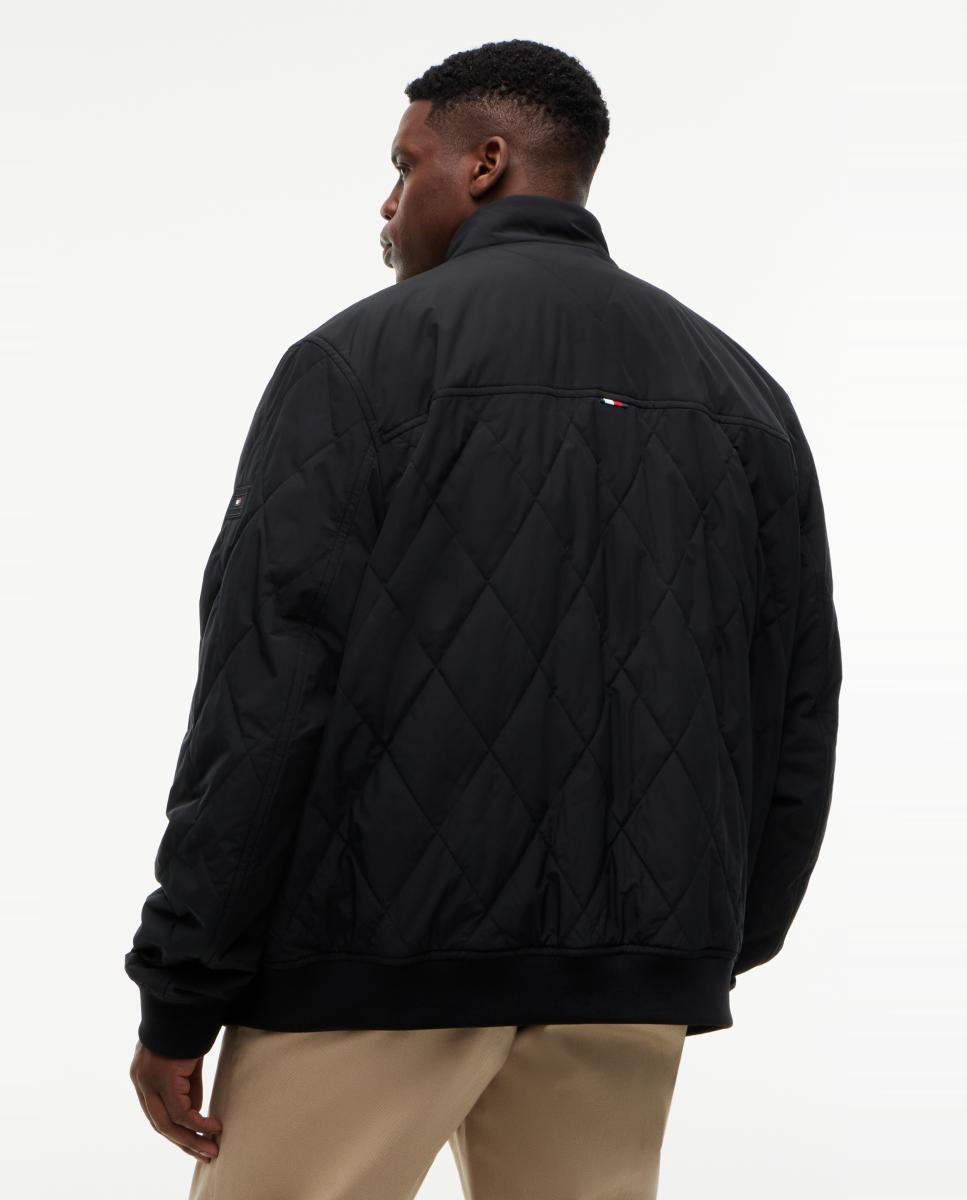 Blusão Tipo Harrington Tamanhos Grandes Preto-2