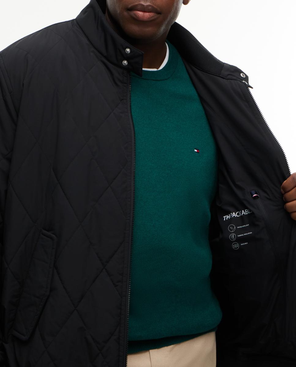 Blusão Tipo Harrington Tamanhos Grandes Preto-4