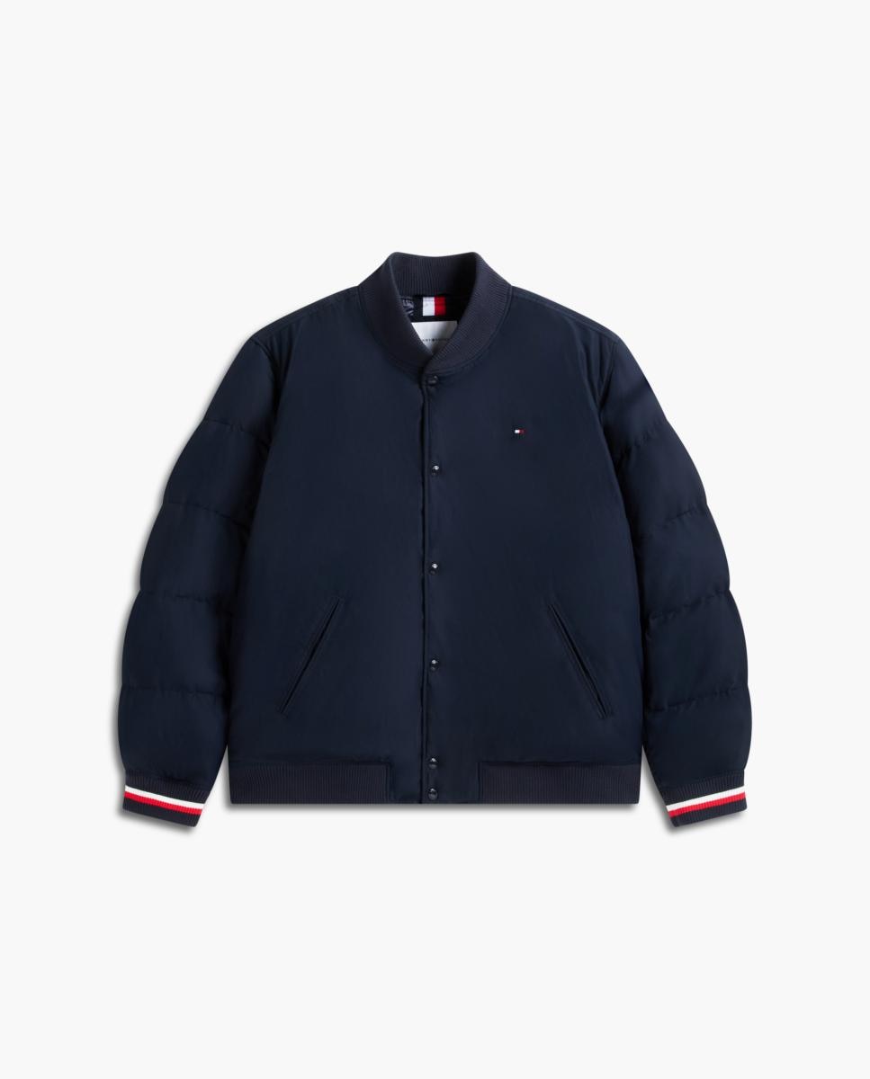 Cazadora de hombre tipo bomber tallas grandes - Tommy Hilfiger - Azul marino Azul marino-1