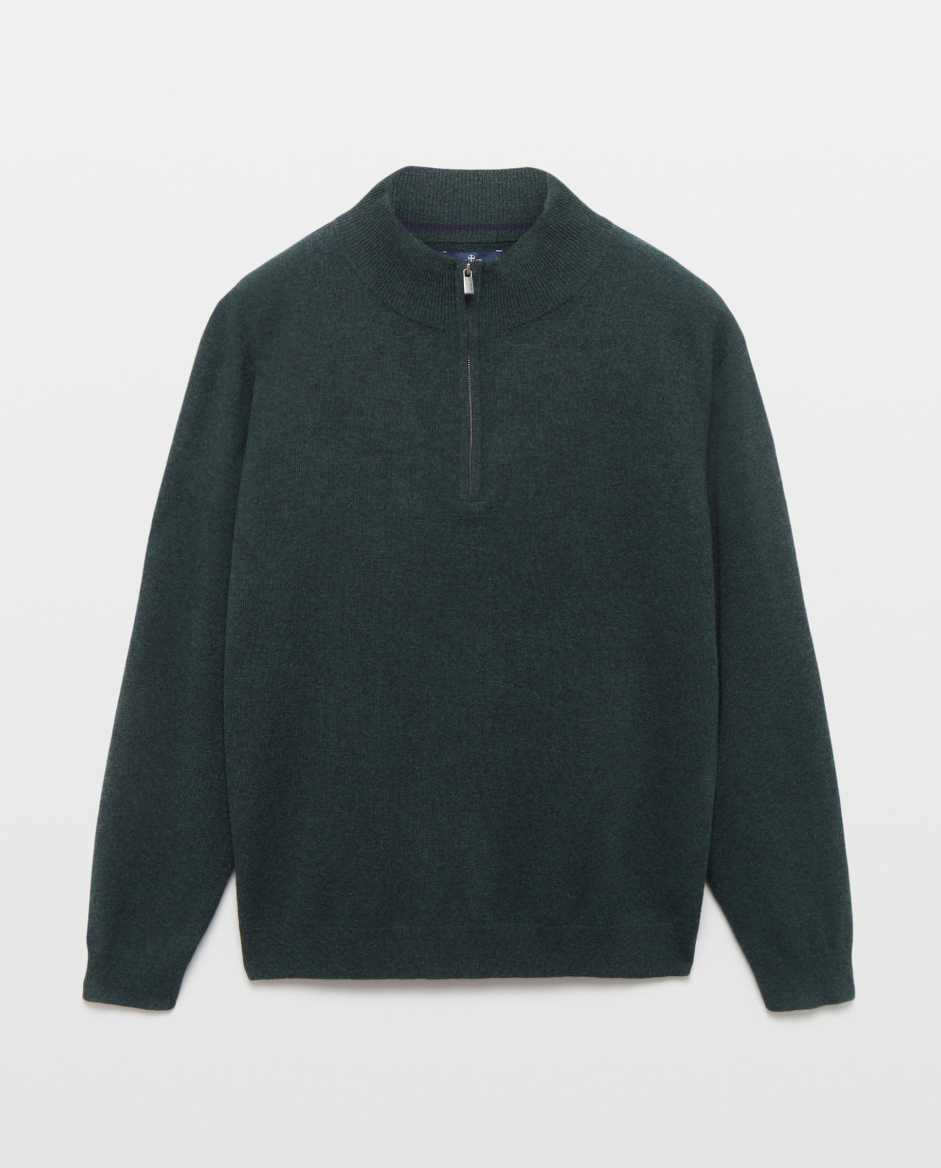 Jersey cuello cremallera - Rushmore - Verde oscuro Verde oscuro-5