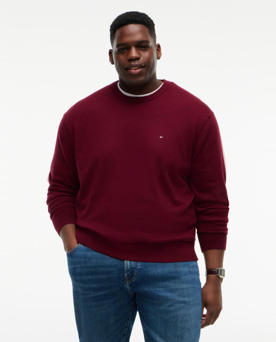 Imagem 0 de Camisola de Malha Lisa com Gola Redonda Tamanhos Grandes