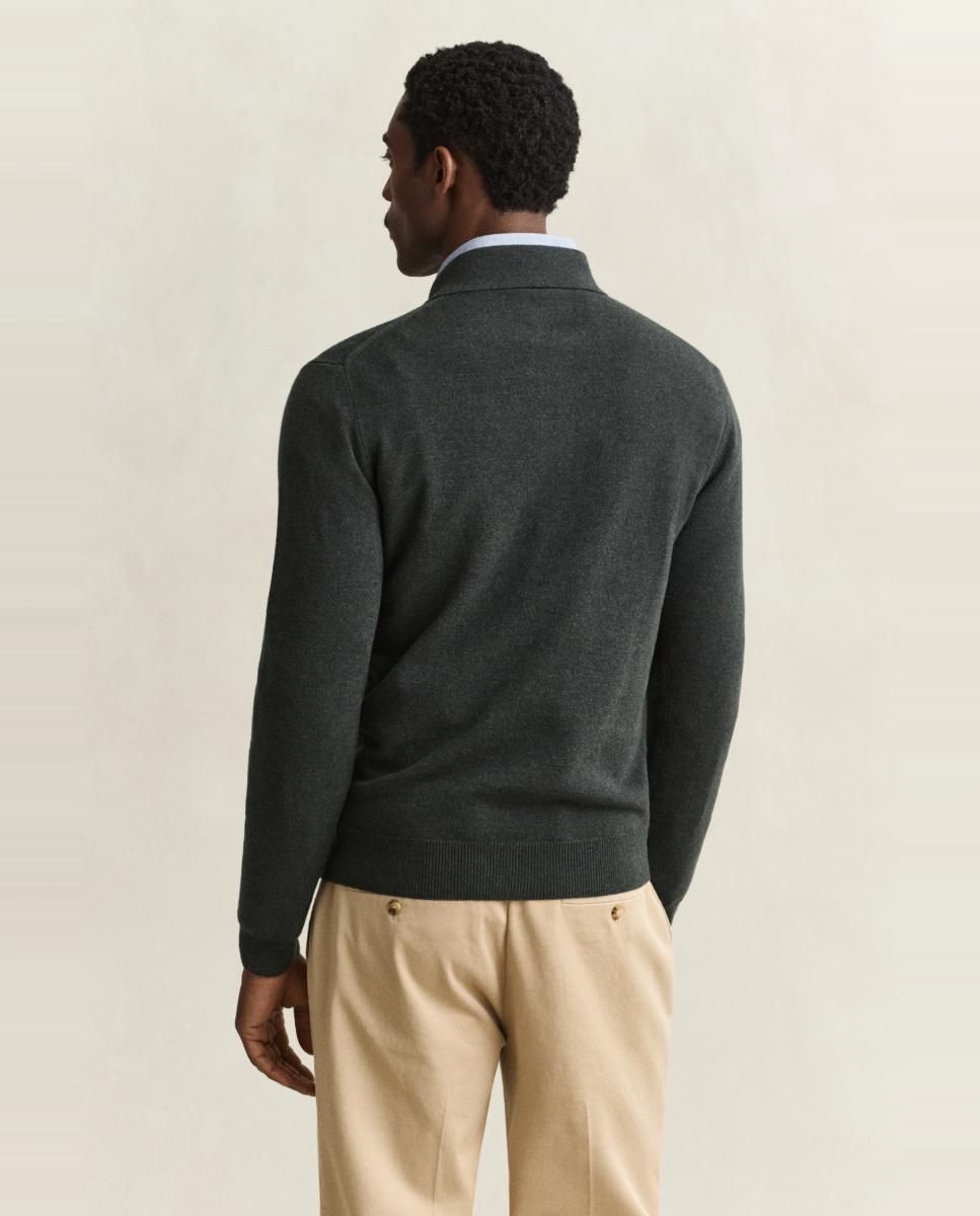 Polo de hombre lambswool tallas grandes corte regular - Gant - Verde Verde-2