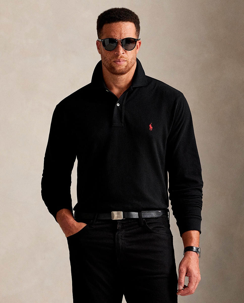 Polo de piqué de hombre Azul marino Newport - Polo Ralph Lauren - Negro Negro-1