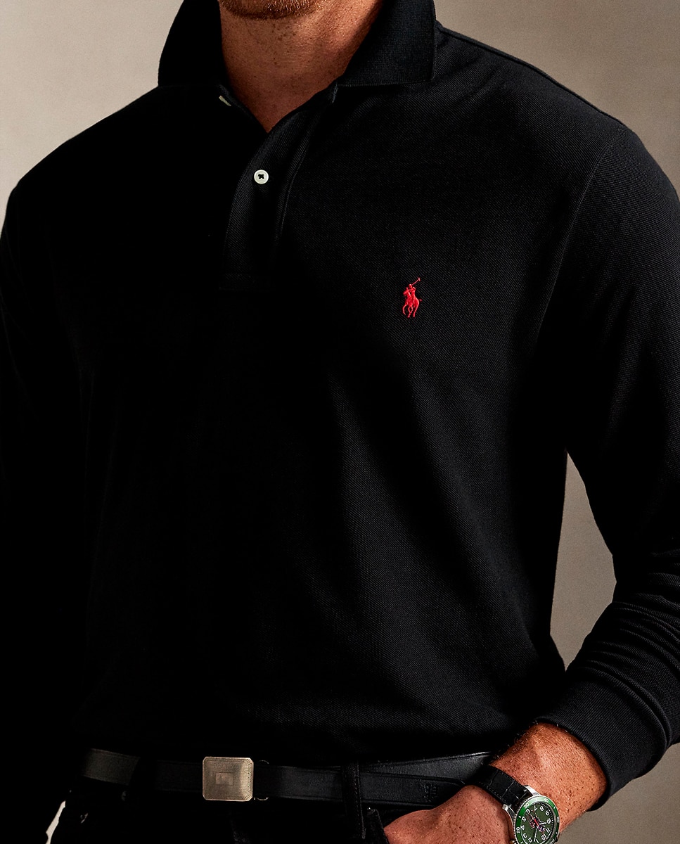 Polo de piqué de hombre Azul marino Newport - Polo Ralph Lauren - Negro Negro-4