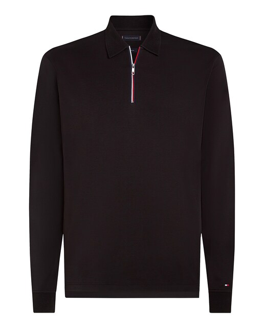 Imagen 0 de Polo de hombre de manga larga liso tallas grandes