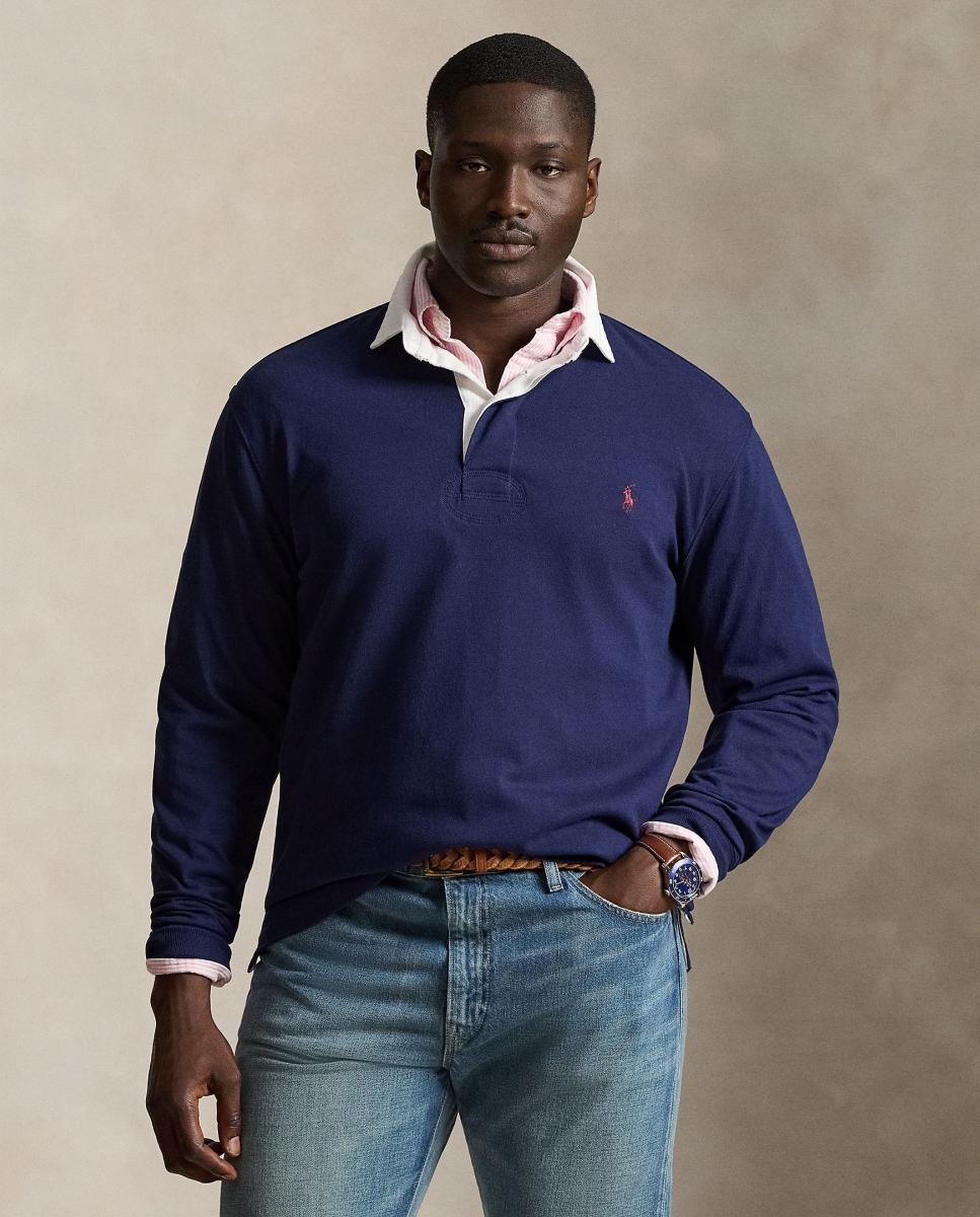 Imagen 0 de Camiseta de rugby de hombre Azul marino Newport Azul marino