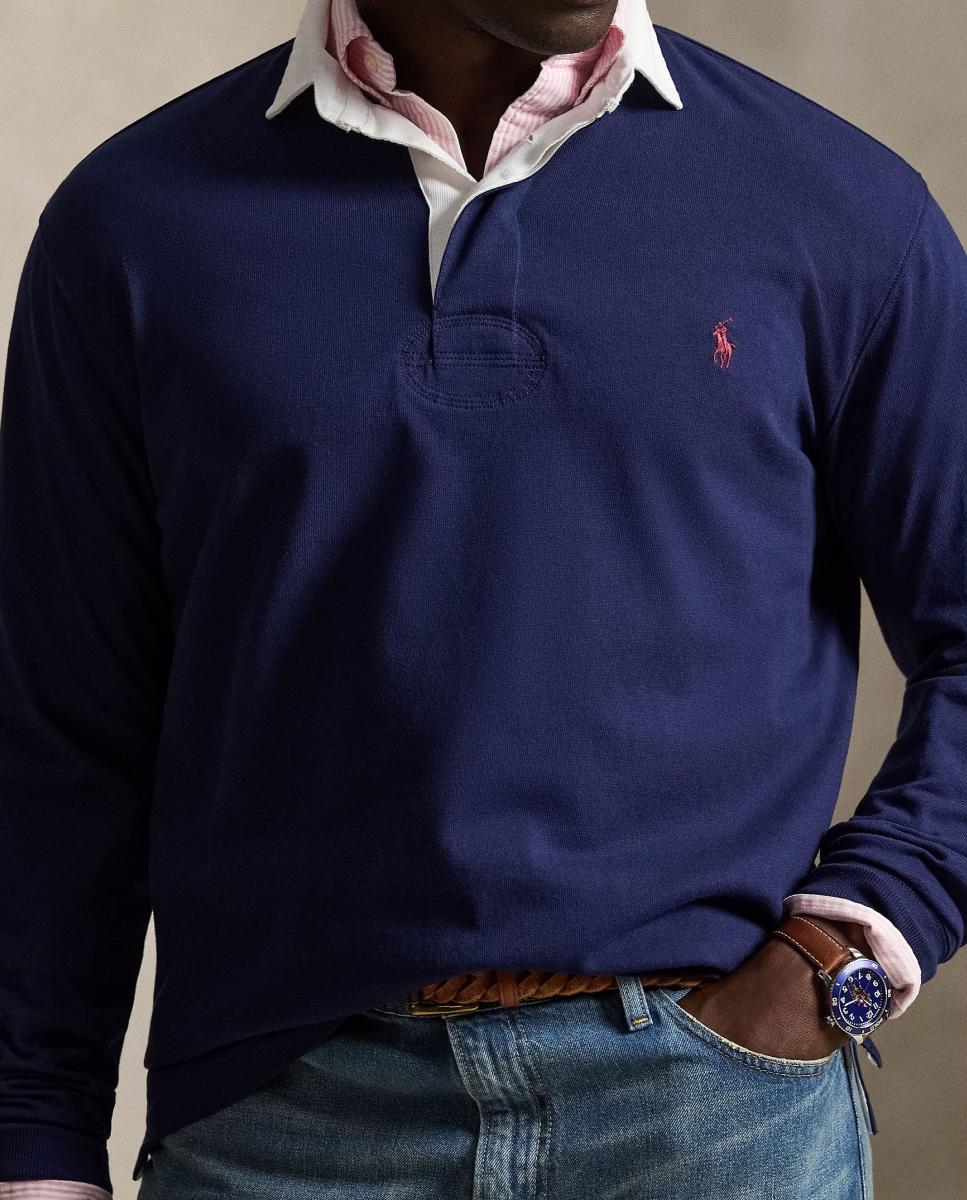 Camiseta de rugby de hombre Azul marino Newport - Polo Ralph Lauren - Azul marino Azul marino-4