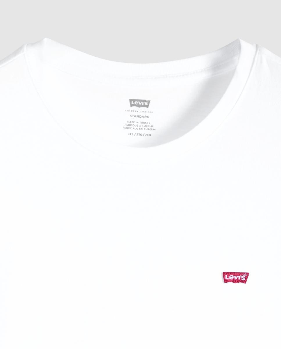 Camisola de Manga Comprida com Gola Redonda. Tamanhos grandes Branco-6
