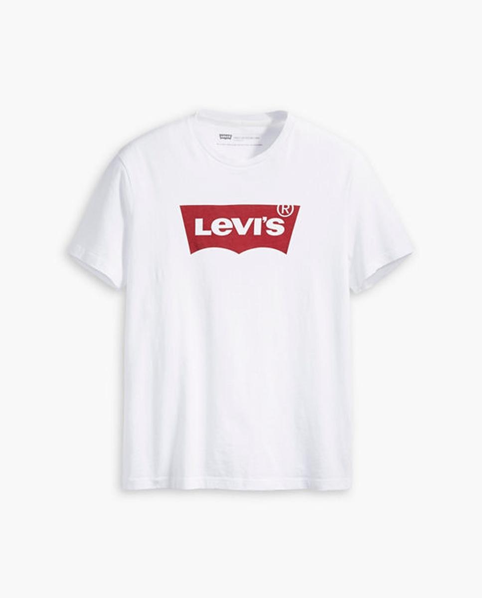 T-shirt branca de homem de manga curta tamanhos grandes Branco-4