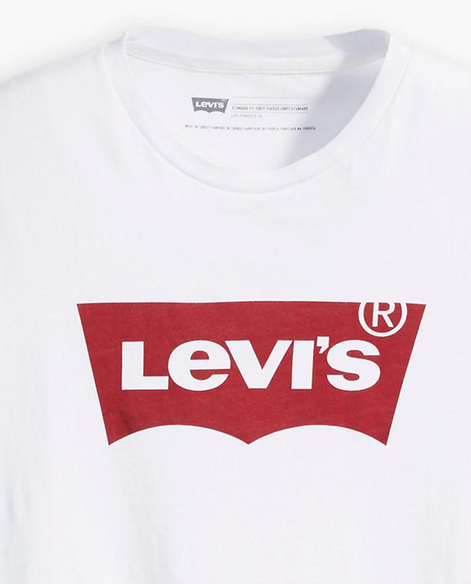 T-shirt branca de homem de manga curta tamanhos grandes Branco-5