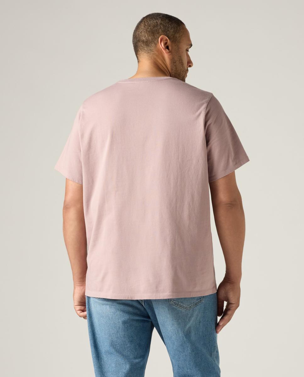 T-shirt de Manga Curta com Gola Redonda. Tamanhos grandes Lilás-2