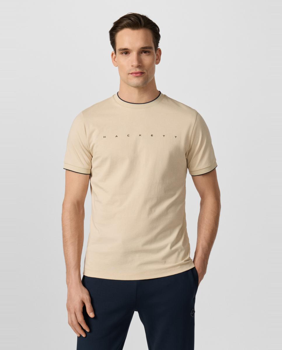 Imagem 0 de T-shirt de Manga Curta com Logótipo Tamanhos Grandes