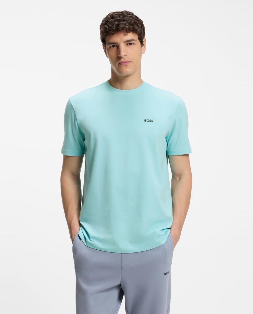 Imagen 0 de Camiseta manga corta de hombre tallas grandes Azul marino