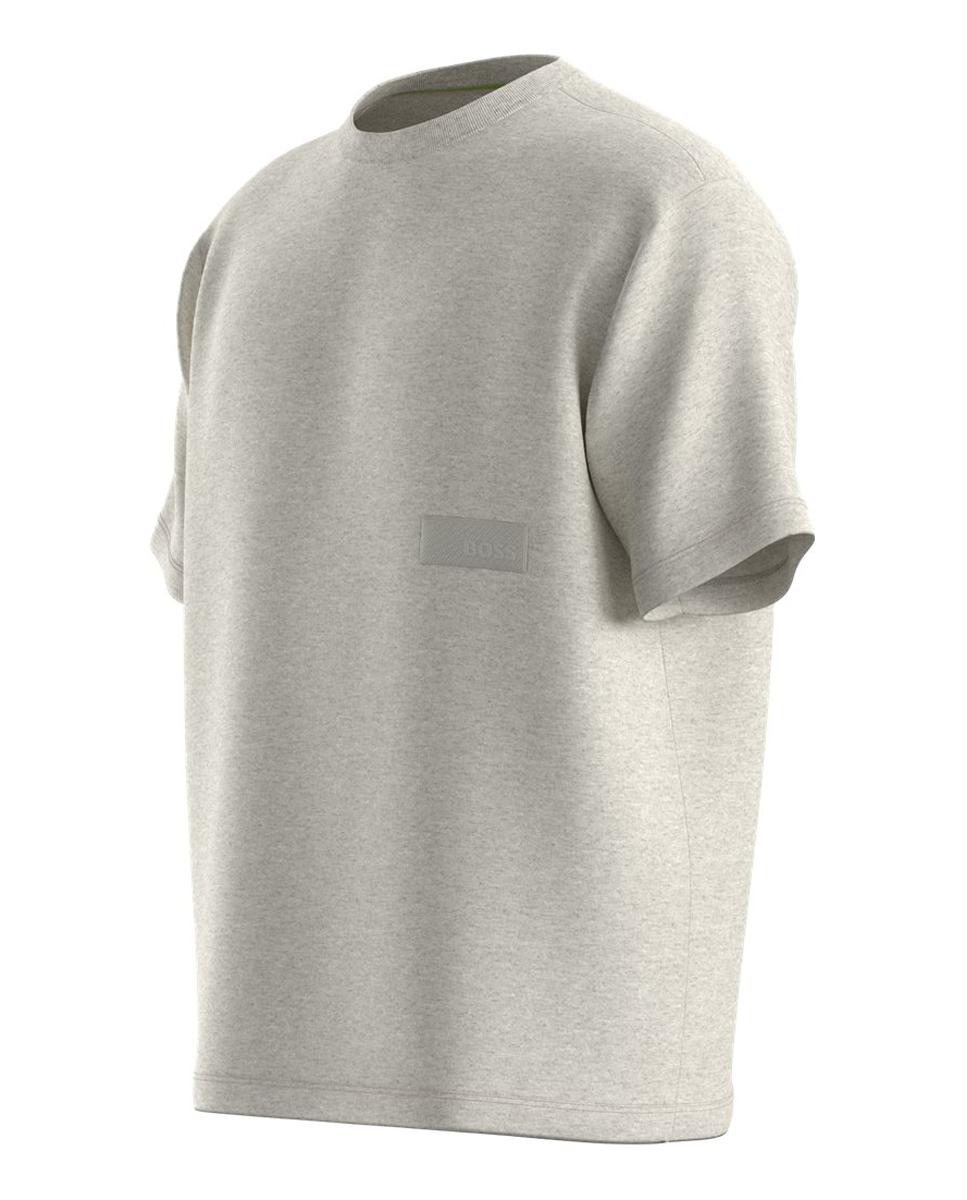 Imagen 3 de Camiseta manga corta de hombre tallas grandes. - Boss - Blanco Blanco