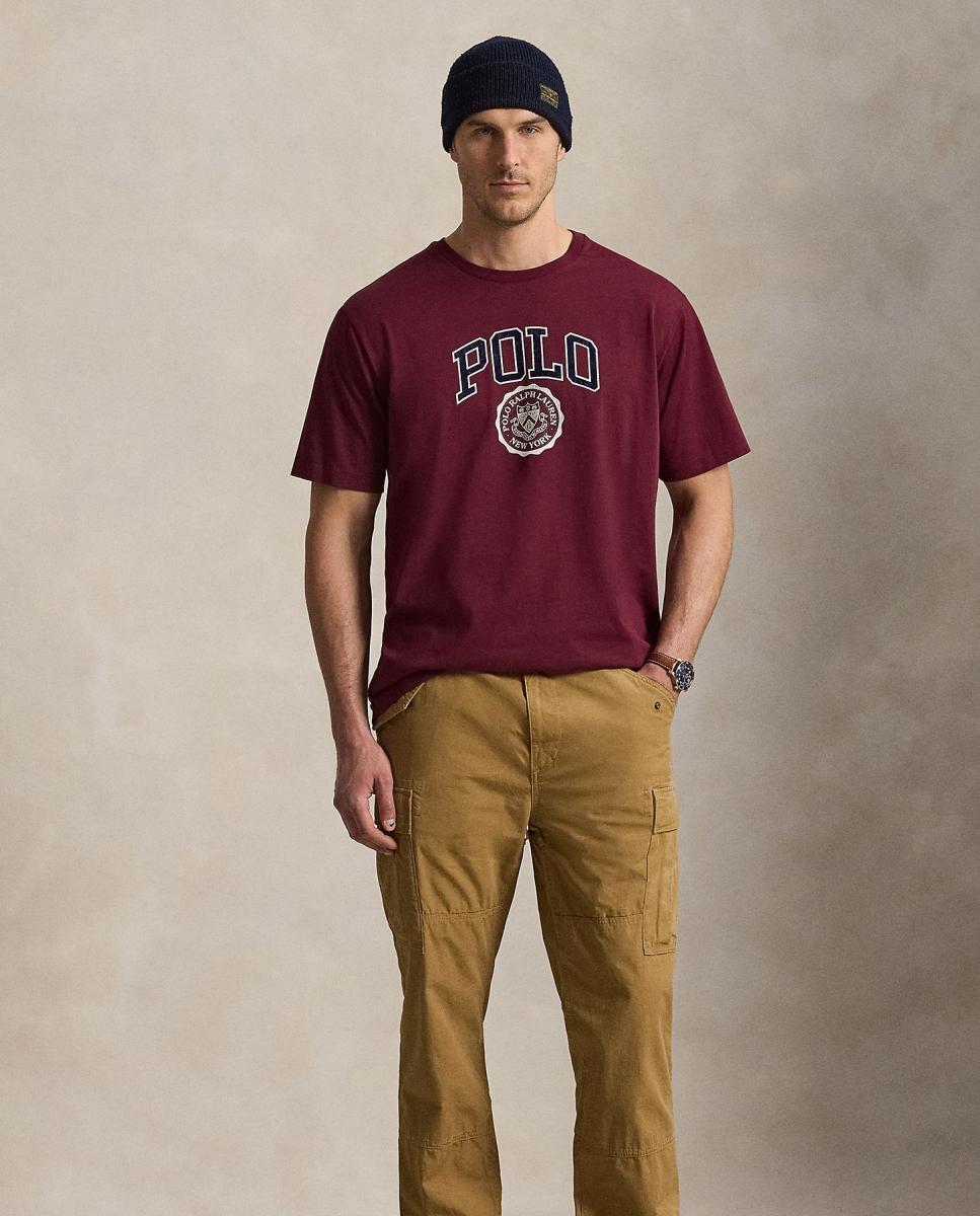 Imagem 0 de T-shirt de Algodão com Logótipo Tamanhos Grandes
