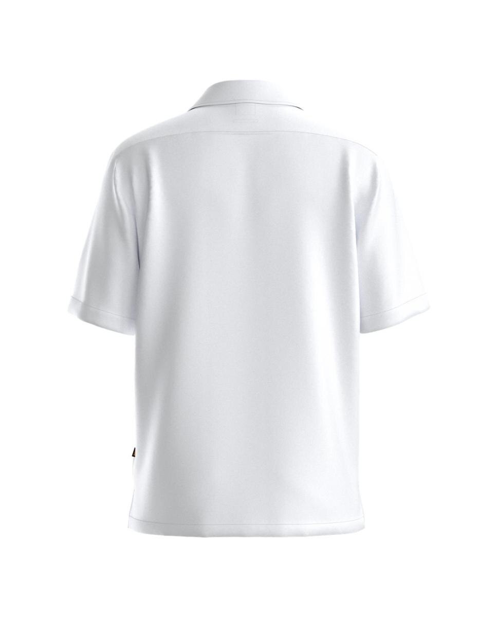 Camisa manga corta de hombre tallas grandes. - Boss - Blanco Blanco-2