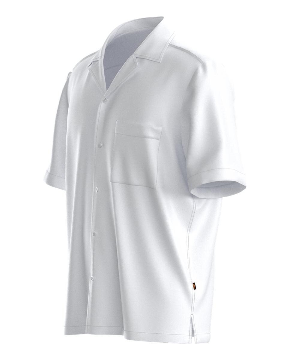 Camisa manga corta de hombre tallas grandes. - Boss - Blanco Blanco-3