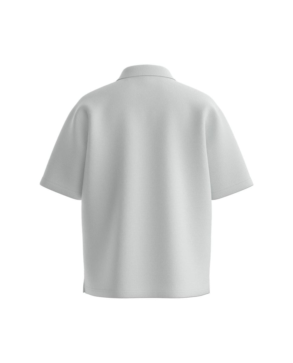 Imagen 2 de Camisa manga corta de hombre tallas grandes. - Boss - Blanco Blanco