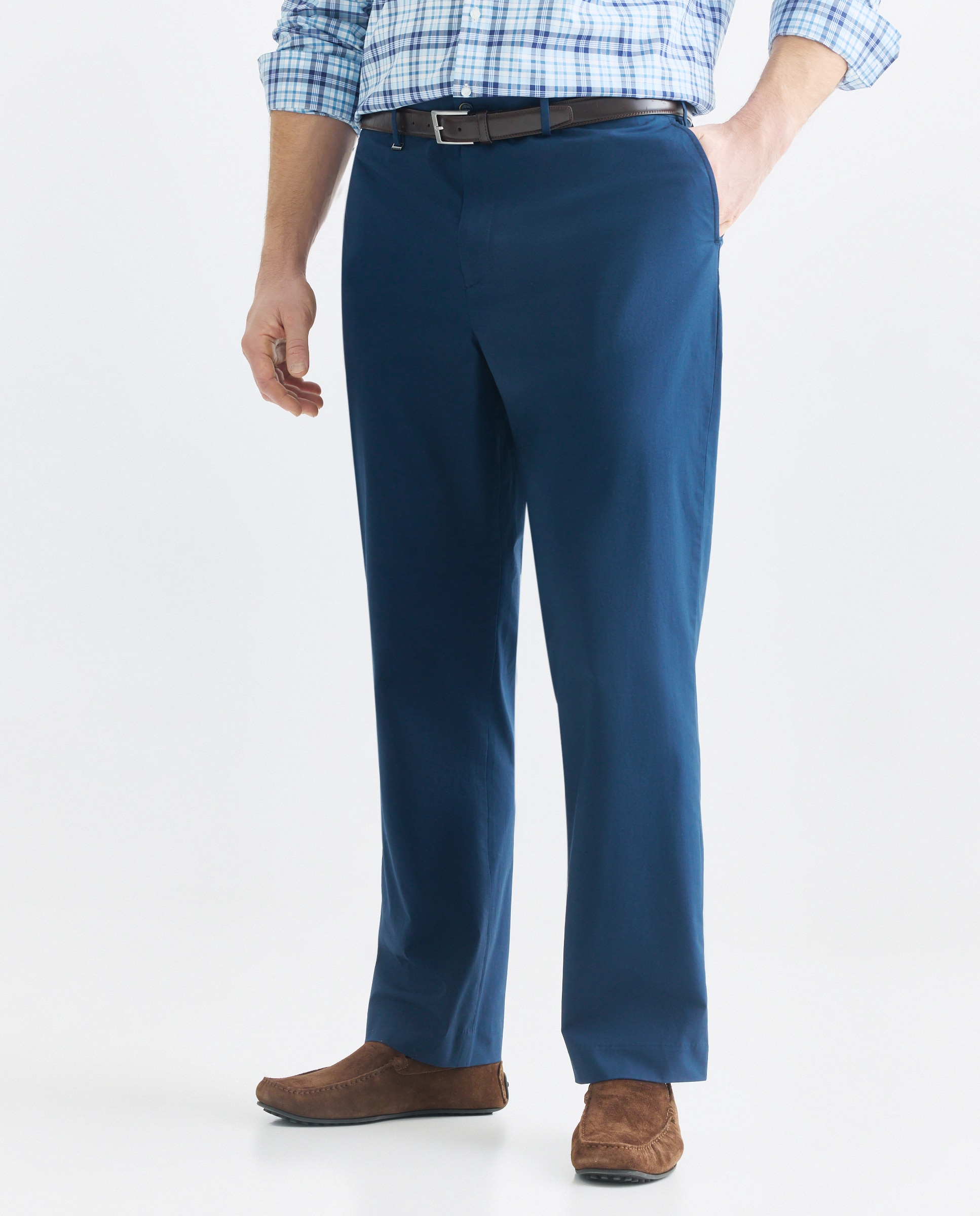 Pantalones de hombre tallas grandes - Rushmore - Azul marino Azul marino-2