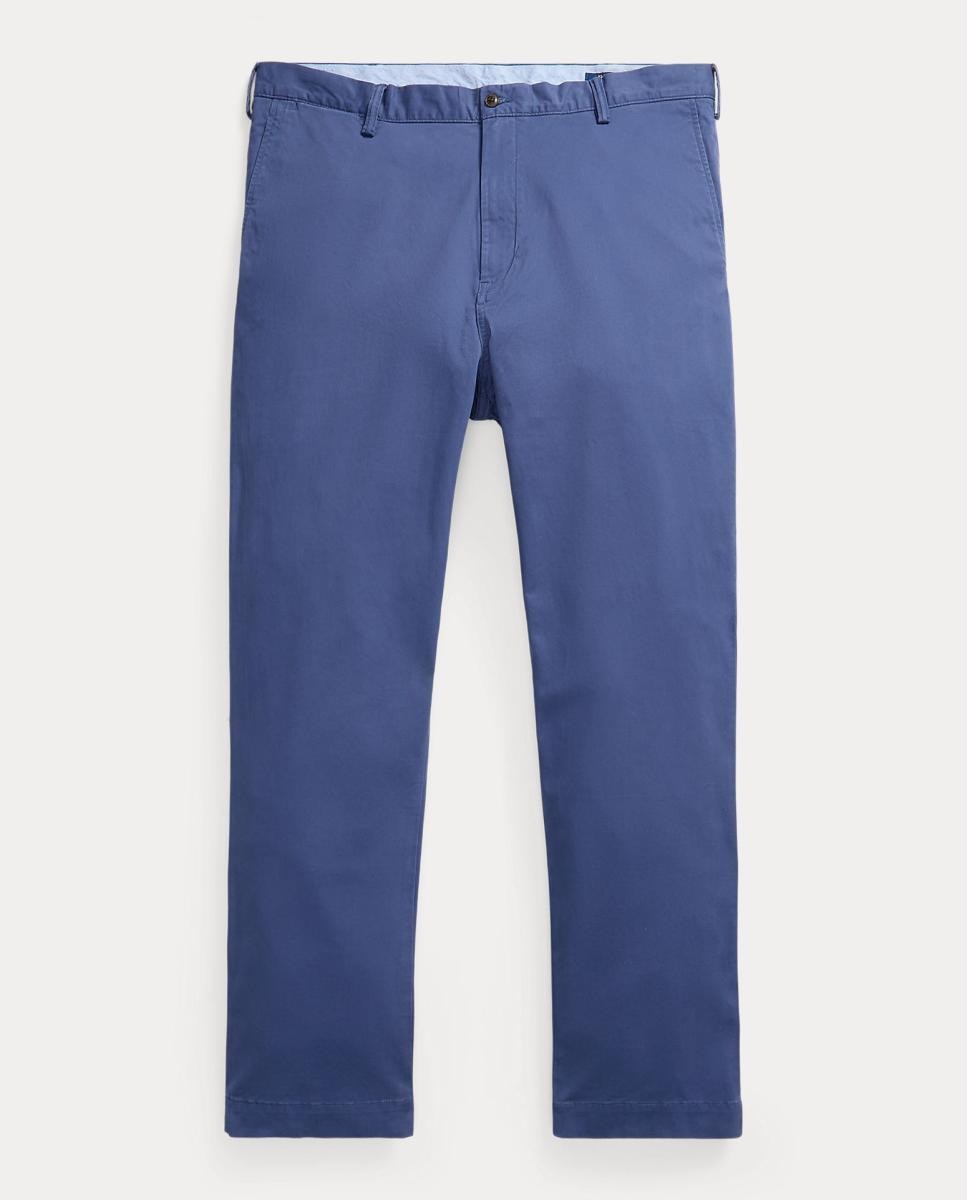 Calças Chino Bedford Classic Fit Tamanhos Grandes Azul-marinho-6