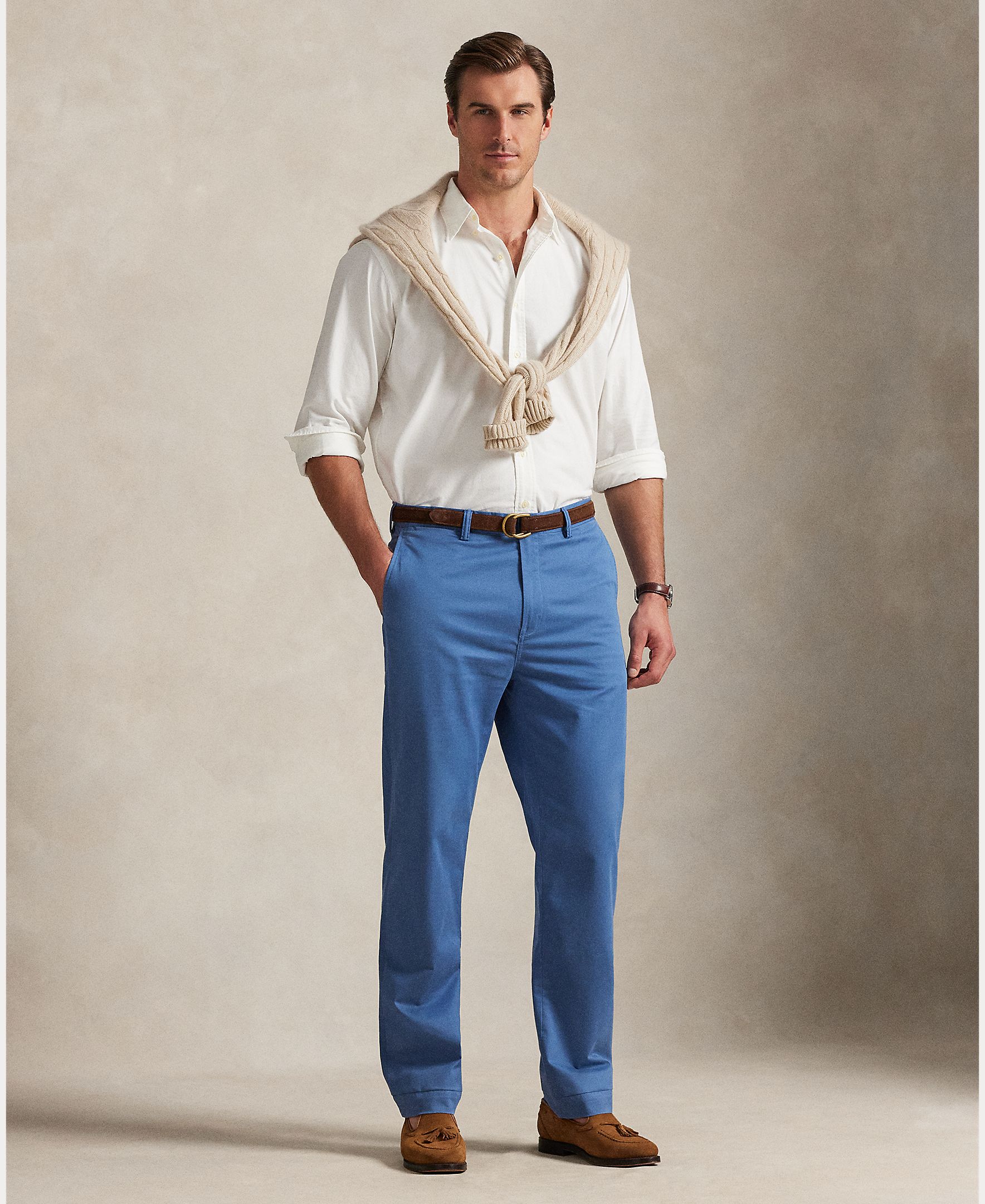 Imagem 0 de Calças Chino Bedford Classic Fit Tamanhos Grandes