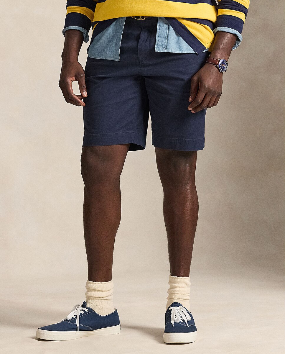 Pantalón corto de hombre chino Regular fit - Polo Ralph Lauren - Azul marino Azul marino-3