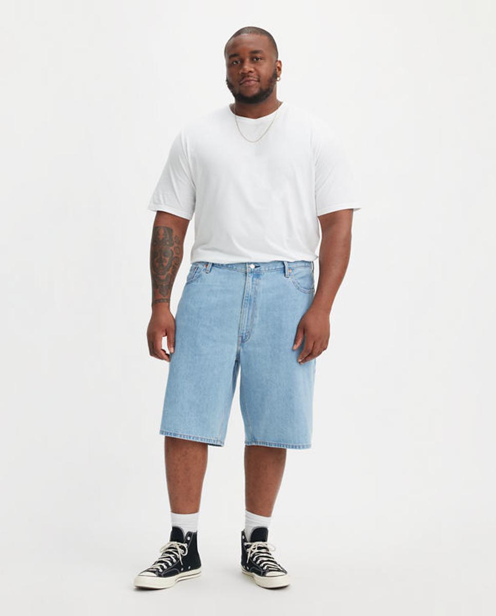 Levi's - Bermuda vaquera de hombre 469 Loose™, tallas grandes.