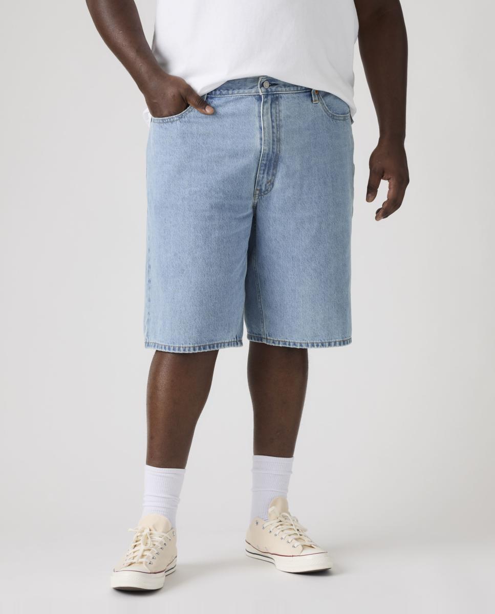 Bermudas de Ganga 469 Loose™ Tamanhos Grandes Azul-claro-2