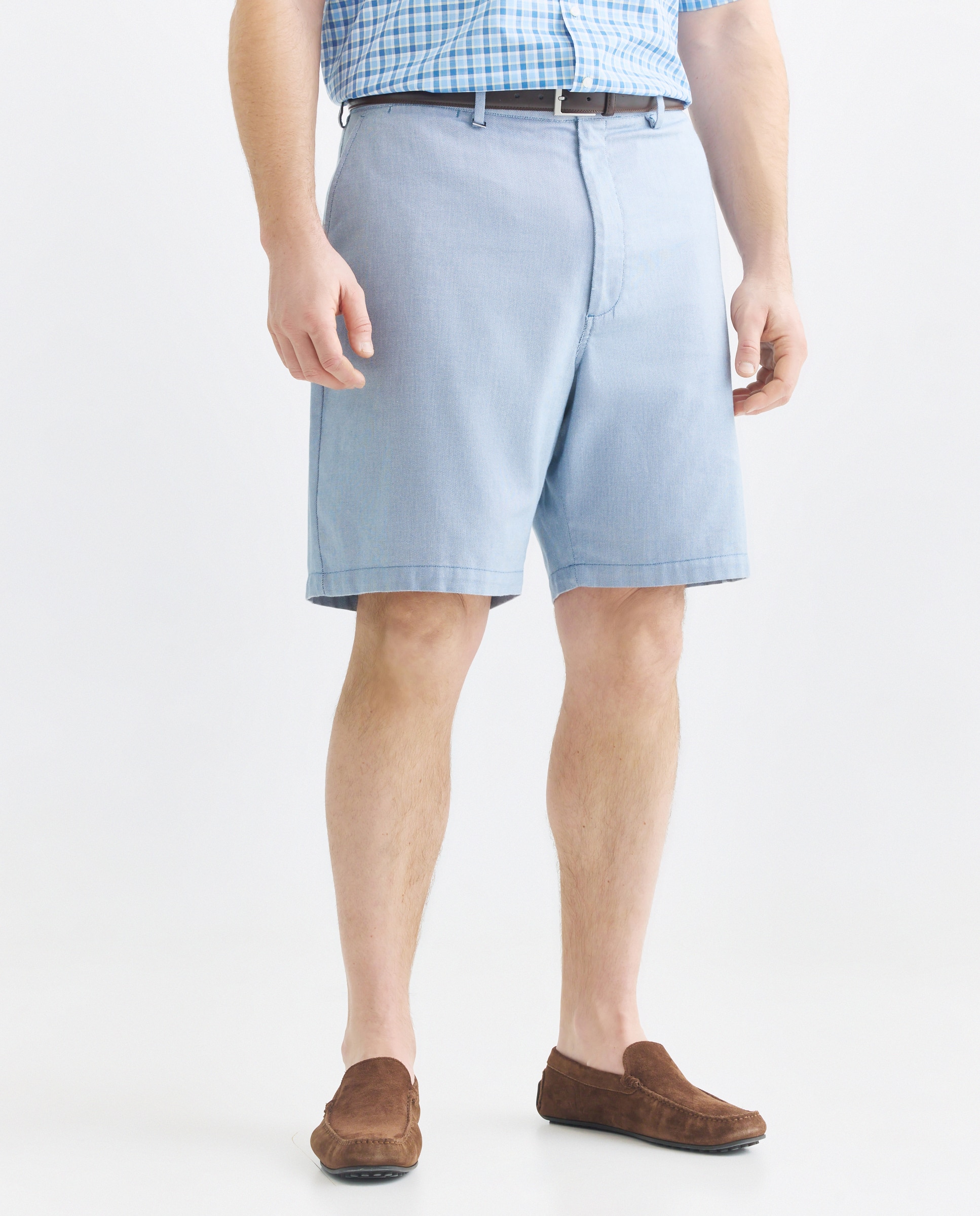 Bermudas Tamanhos Grandes Azul-2