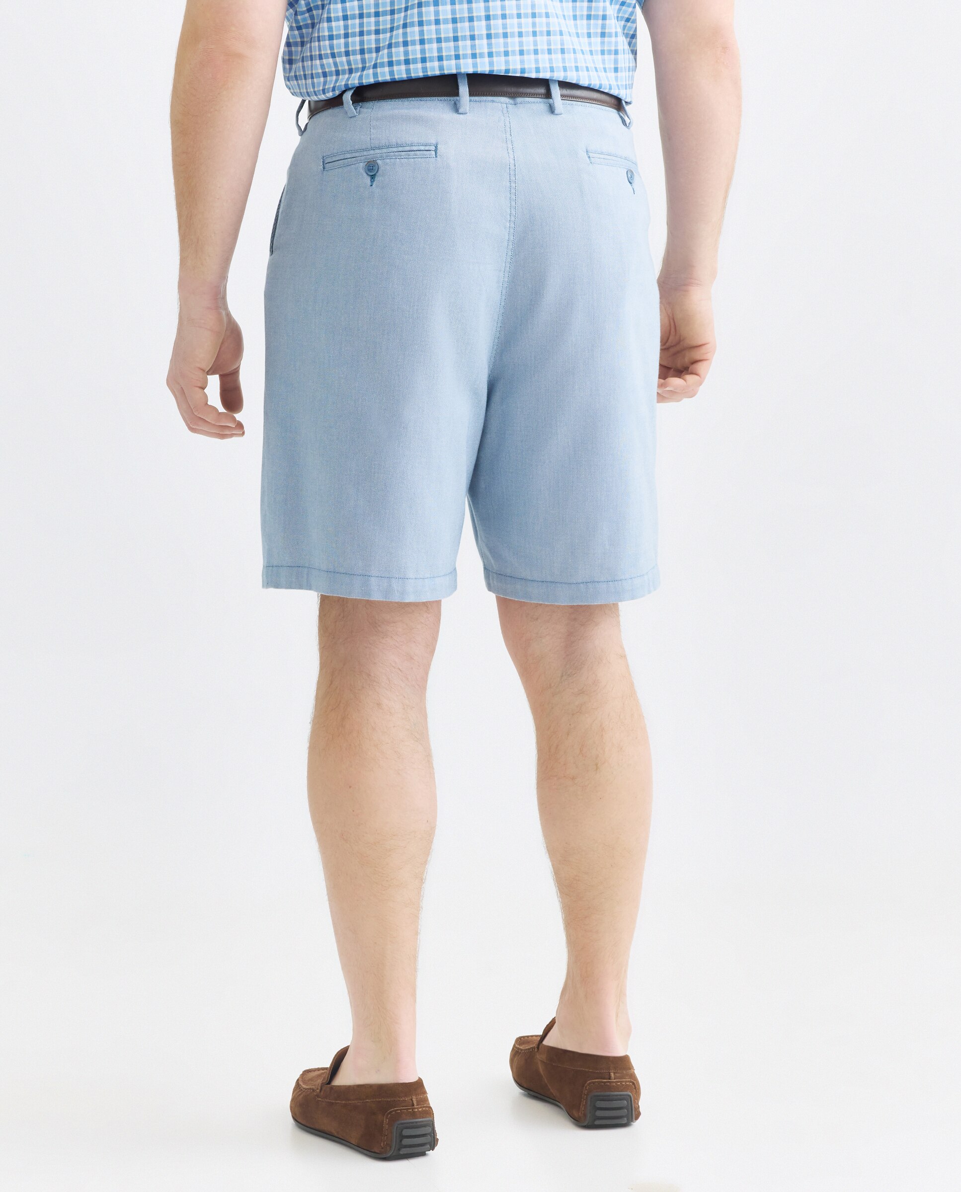 Bermudas Tamanhos Grandes Azul-3