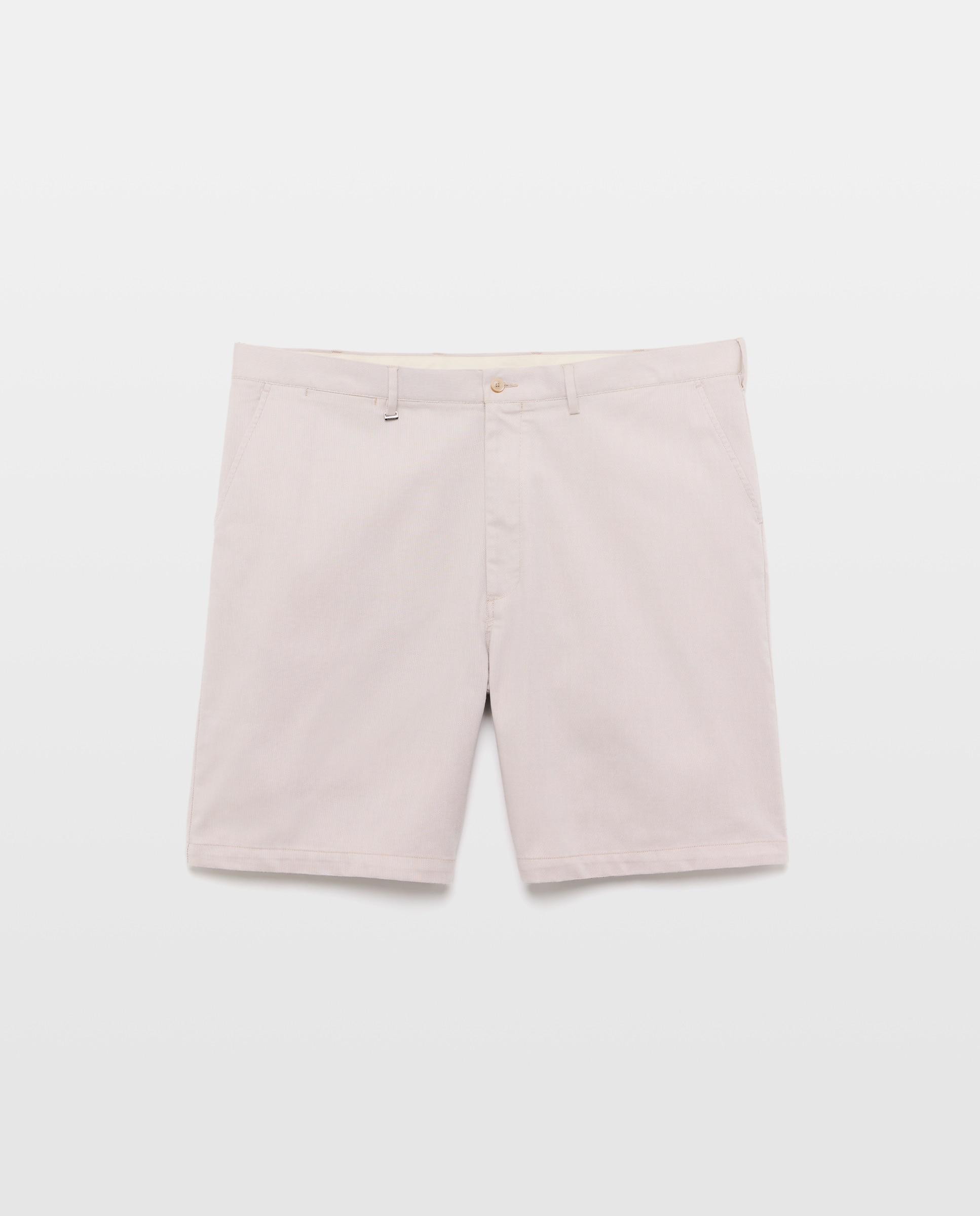 Bermudas Tamanhos Grandes Bege-4