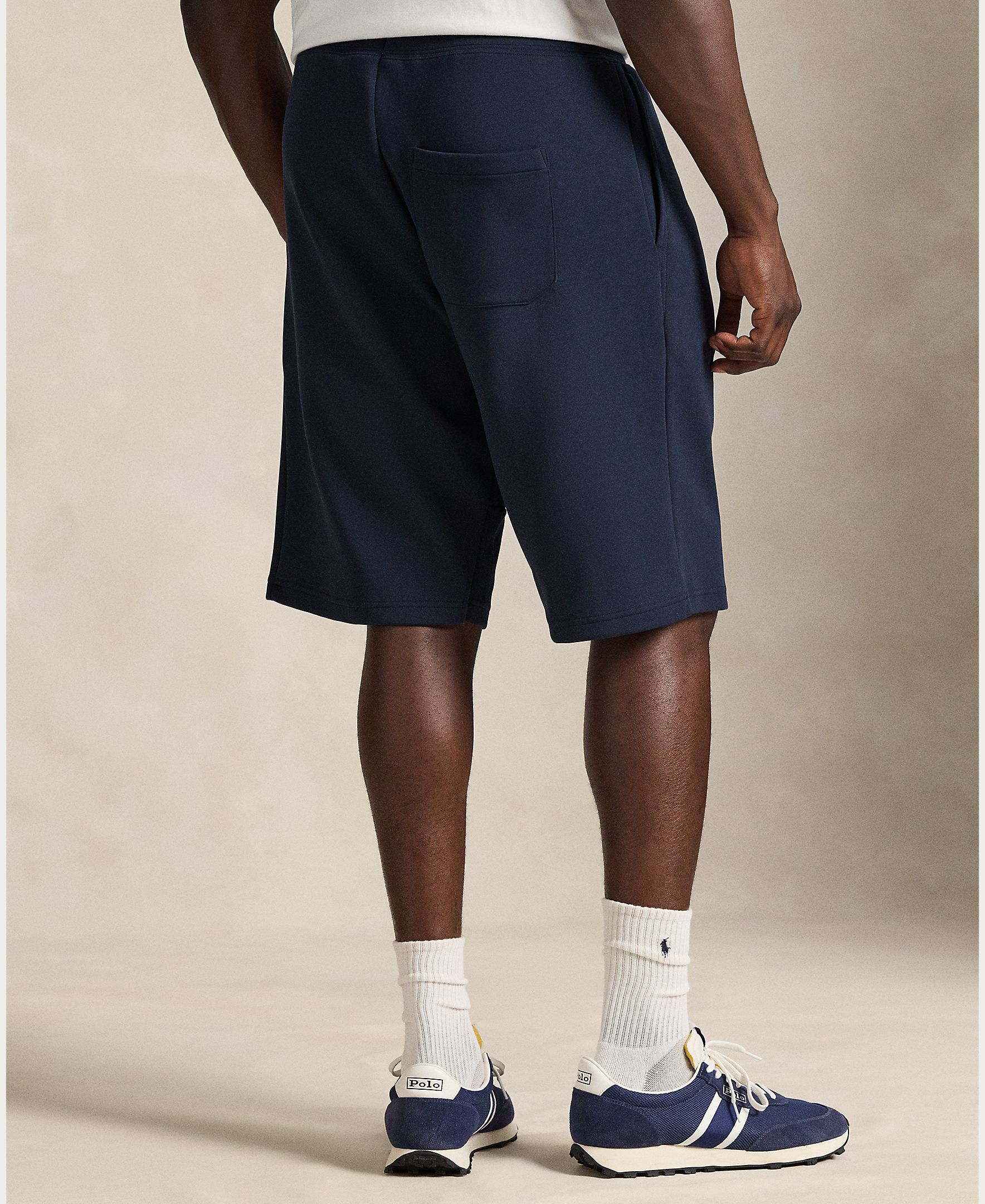 Imagen 4 de Pantalón corto de hombre de punto doble tallas grandes - Polo Ralph Lauren - Azul marino Azul marino