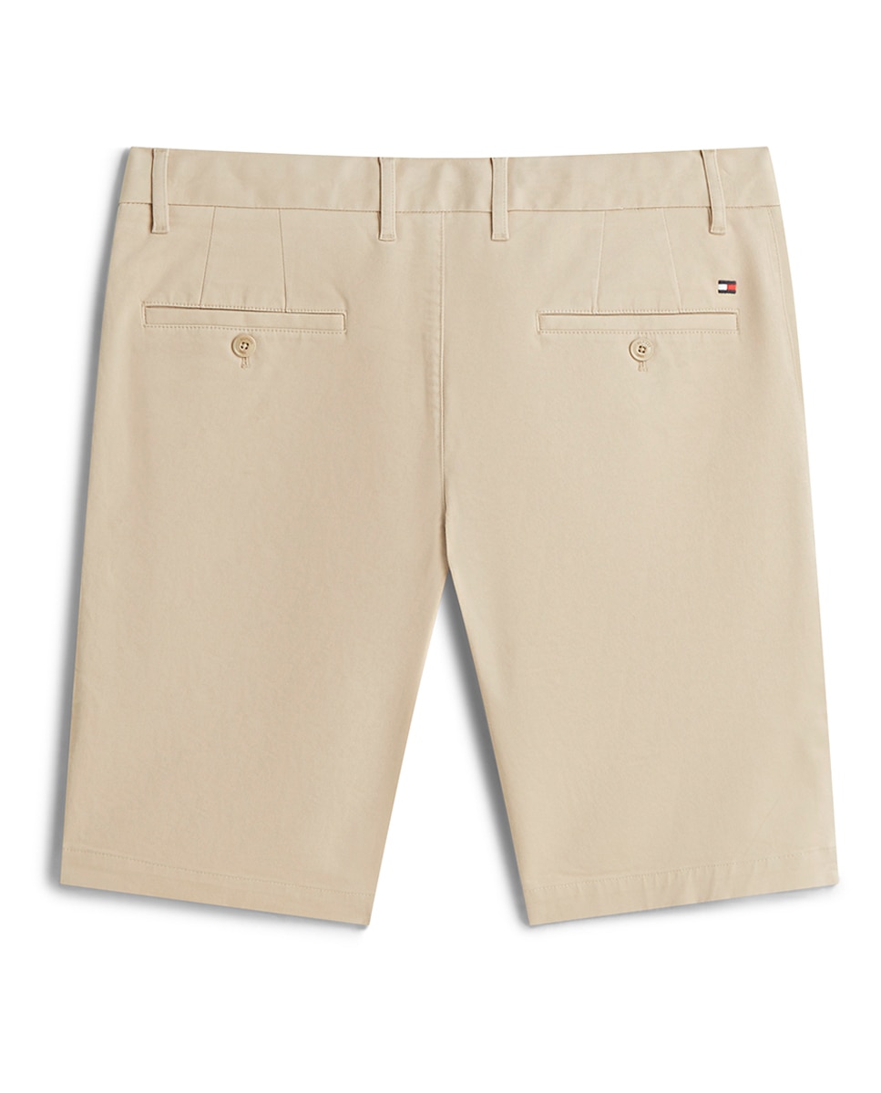 Bermudas de Sarja Denton Tamanhos Grandes Bege-2
