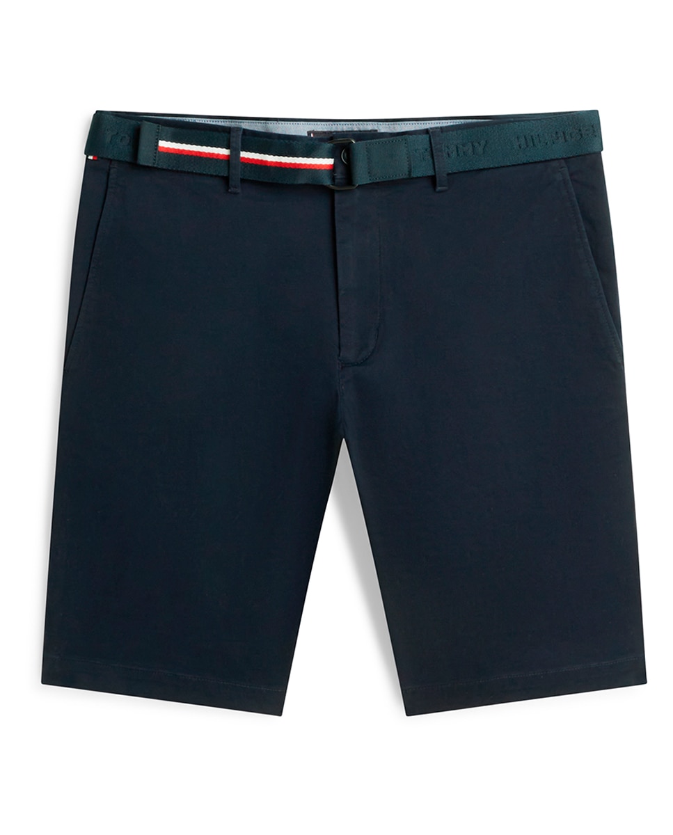 Bermudas de Sarja Denton Tamanhos Grandes Azul-marinho-1