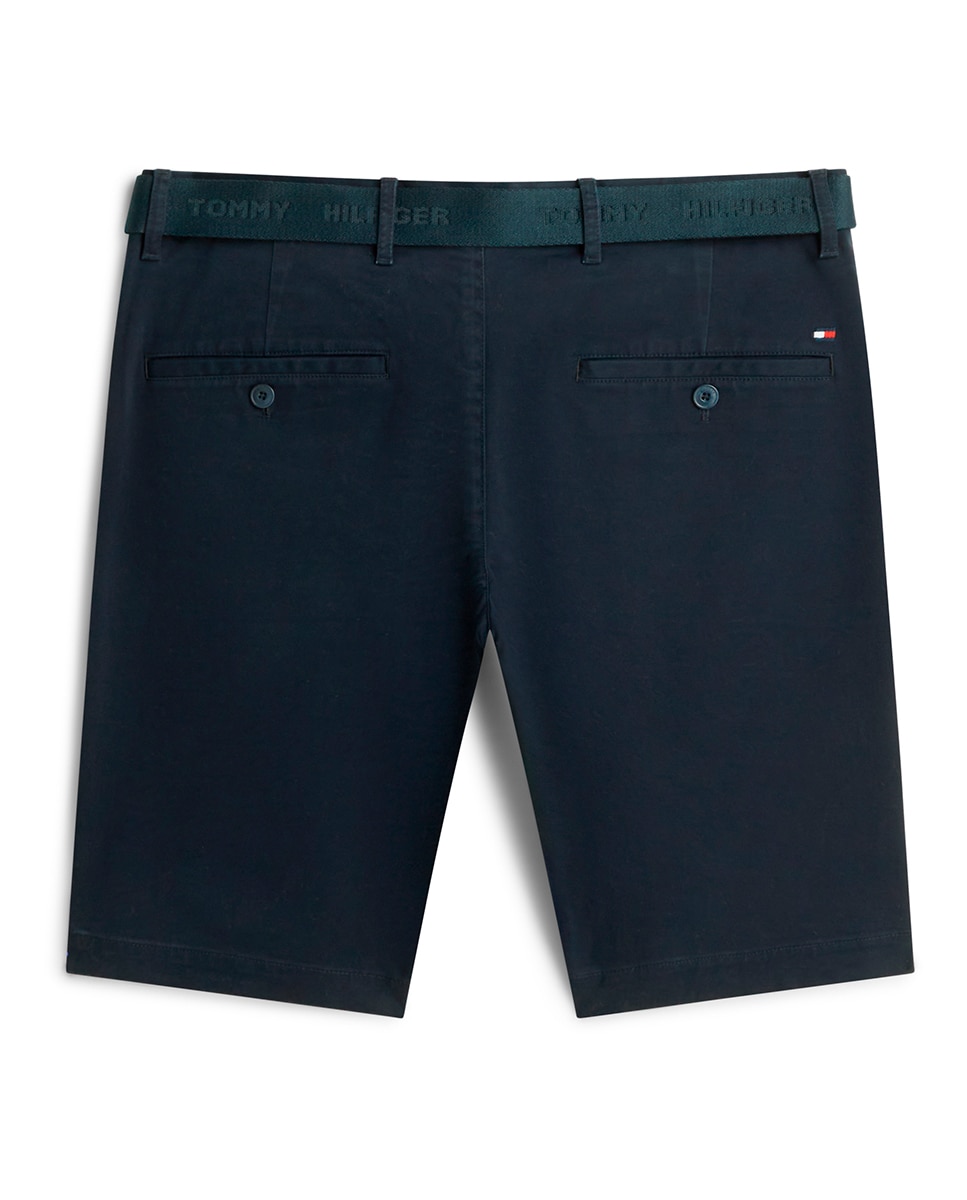 Bermudas de Sarja Denton Tamanhos Grandes Azul-marinho-2
