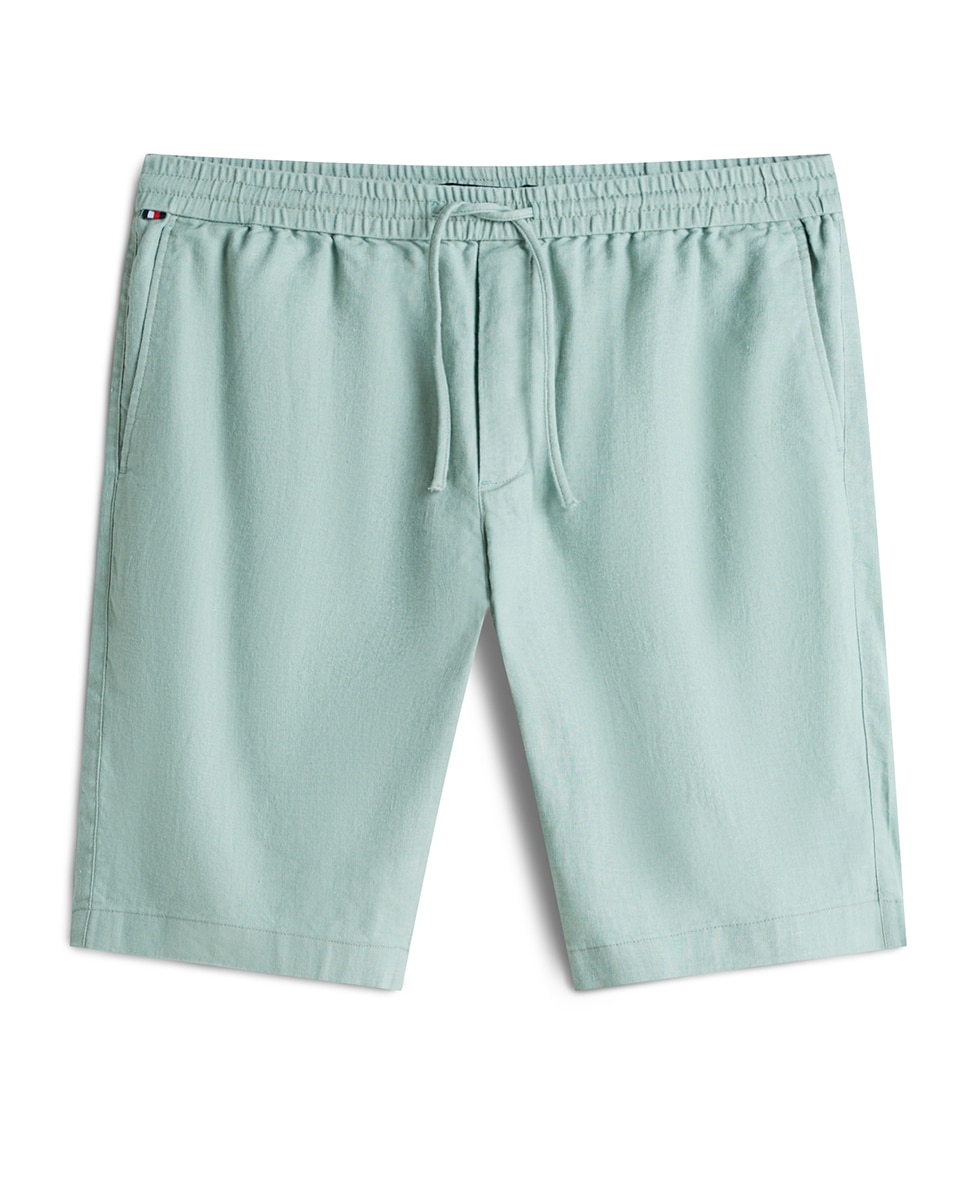 Imagem 0 de Bermudas em Mistura de Linho Dover Tamanhos Grandes