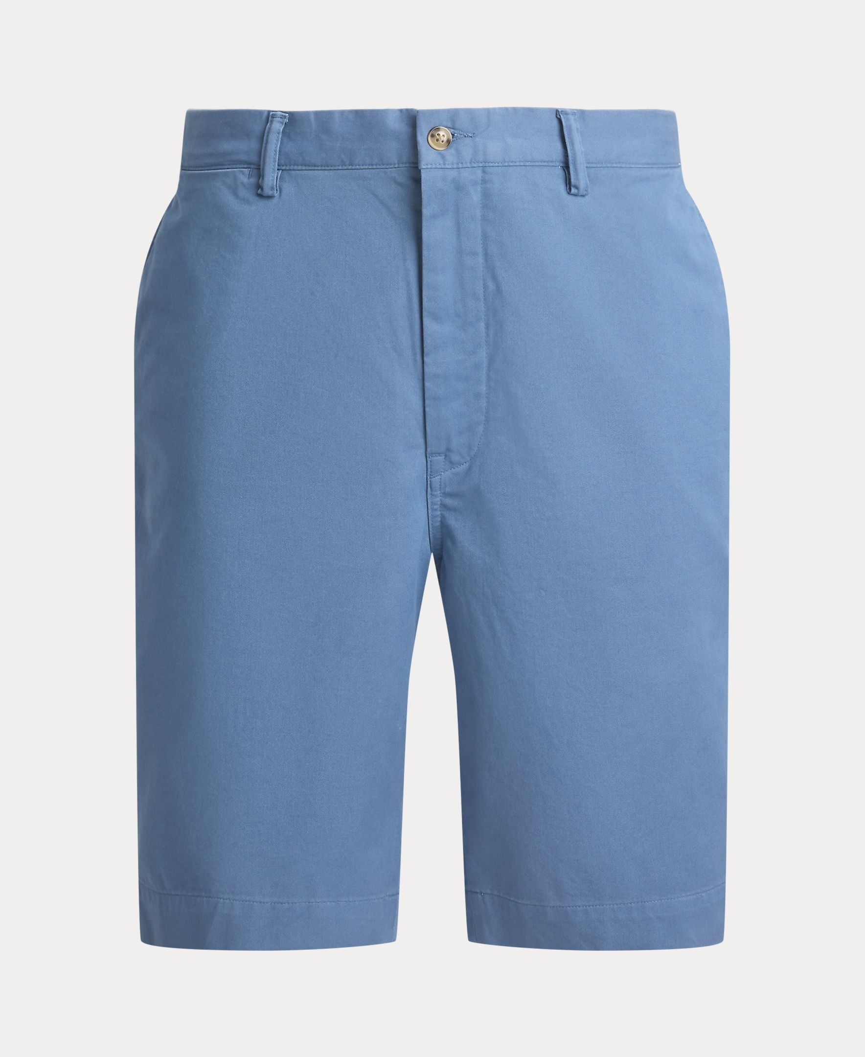 Calções Chino Elásticos Tamanhos Grandes Esmeralda Azul-6