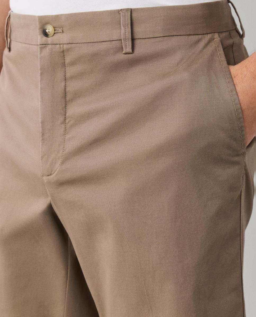 Bermudas Texturizadas Tamanhos Grandes Castanho-claro-3