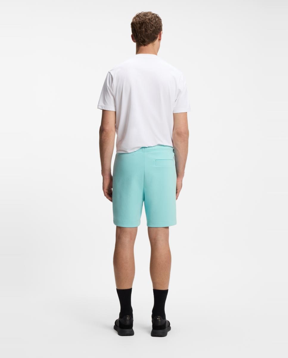 Pantalón corto de hombre tallas grandes. - Boss - Azul Azul-3