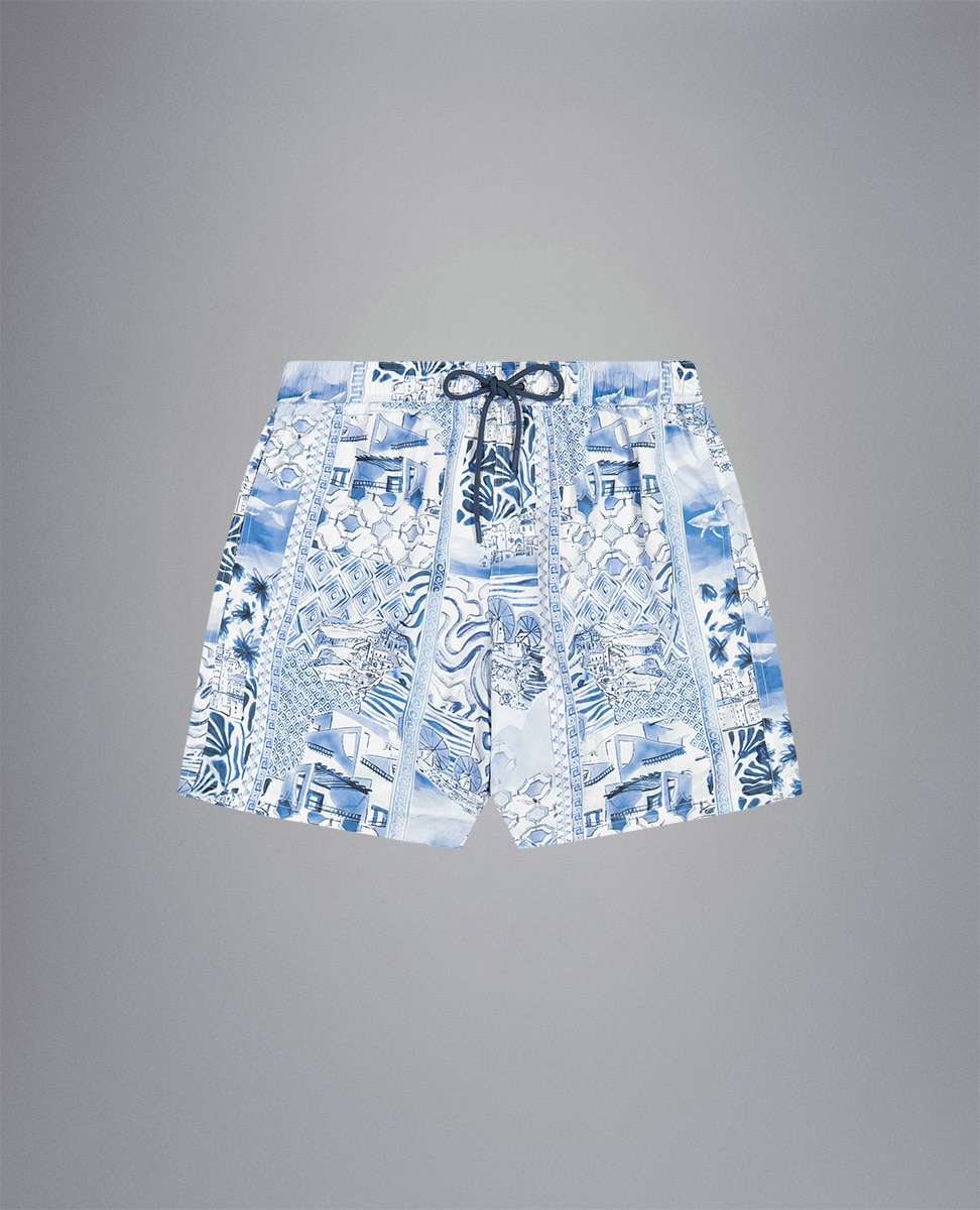 Imagem 0 de Calções de Banho com Estampado Portofino
