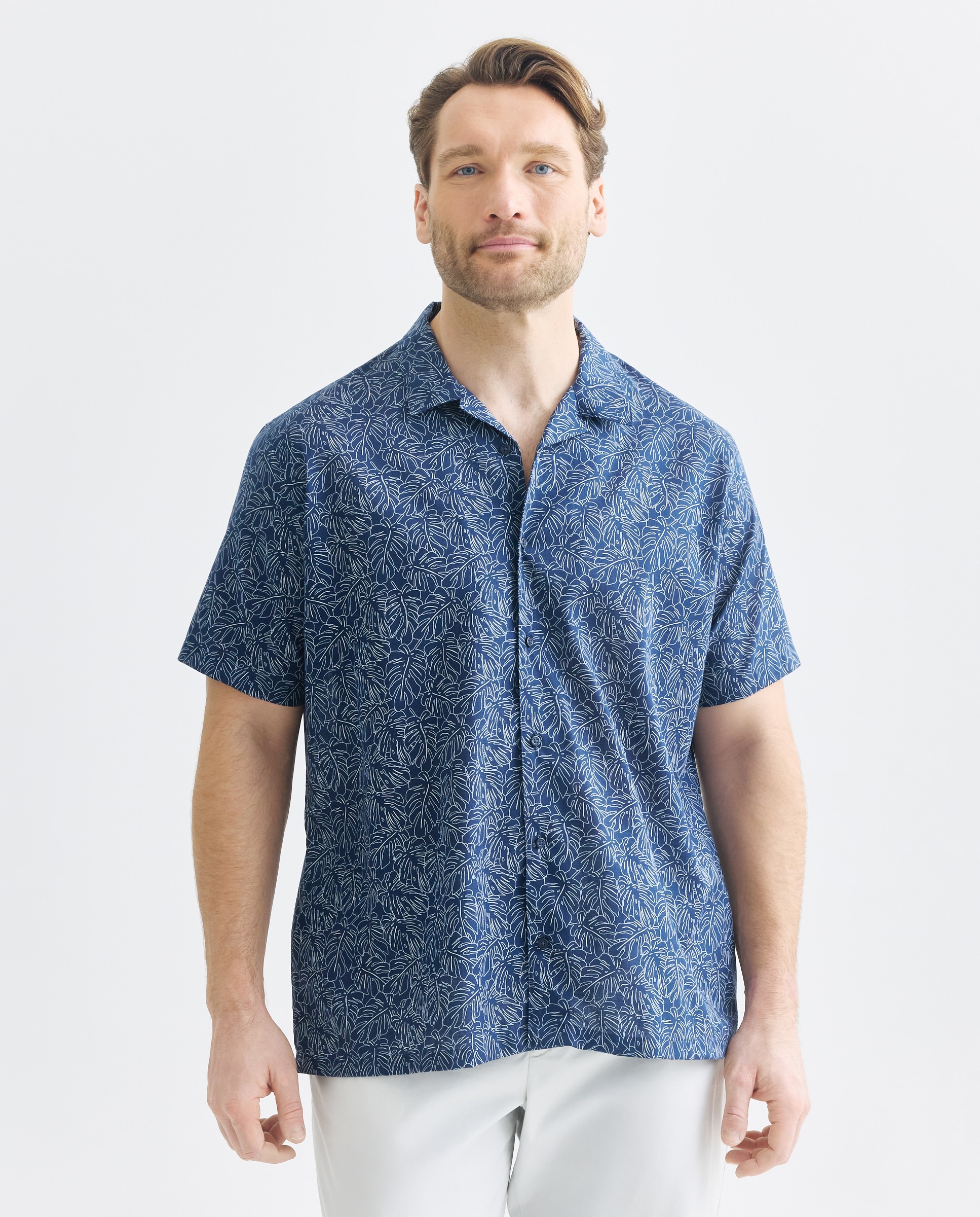 Camisa Non Iron Tamanhos Grandes Estampado-1