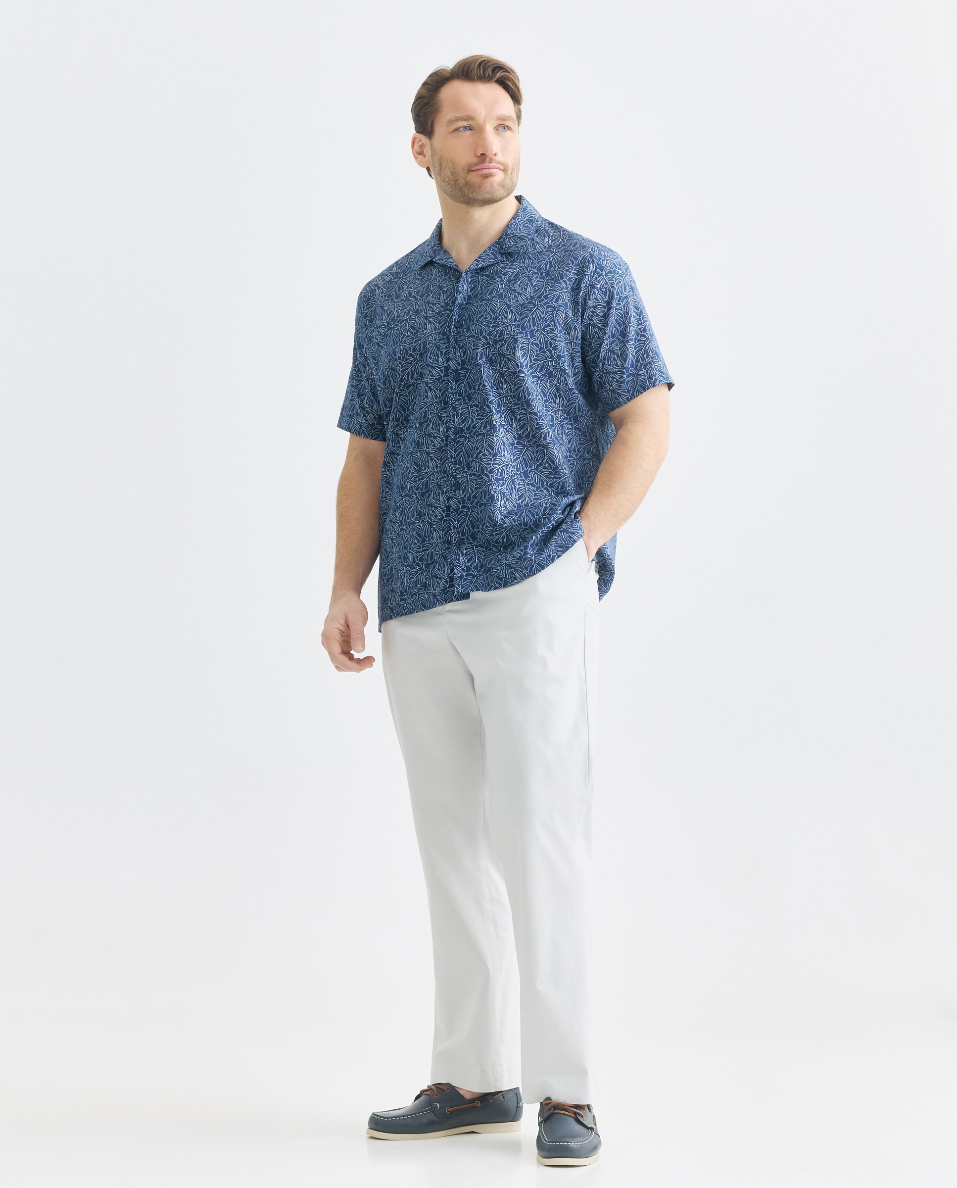 Camisa Non Iron Tamanhos Grandes Estampado-2