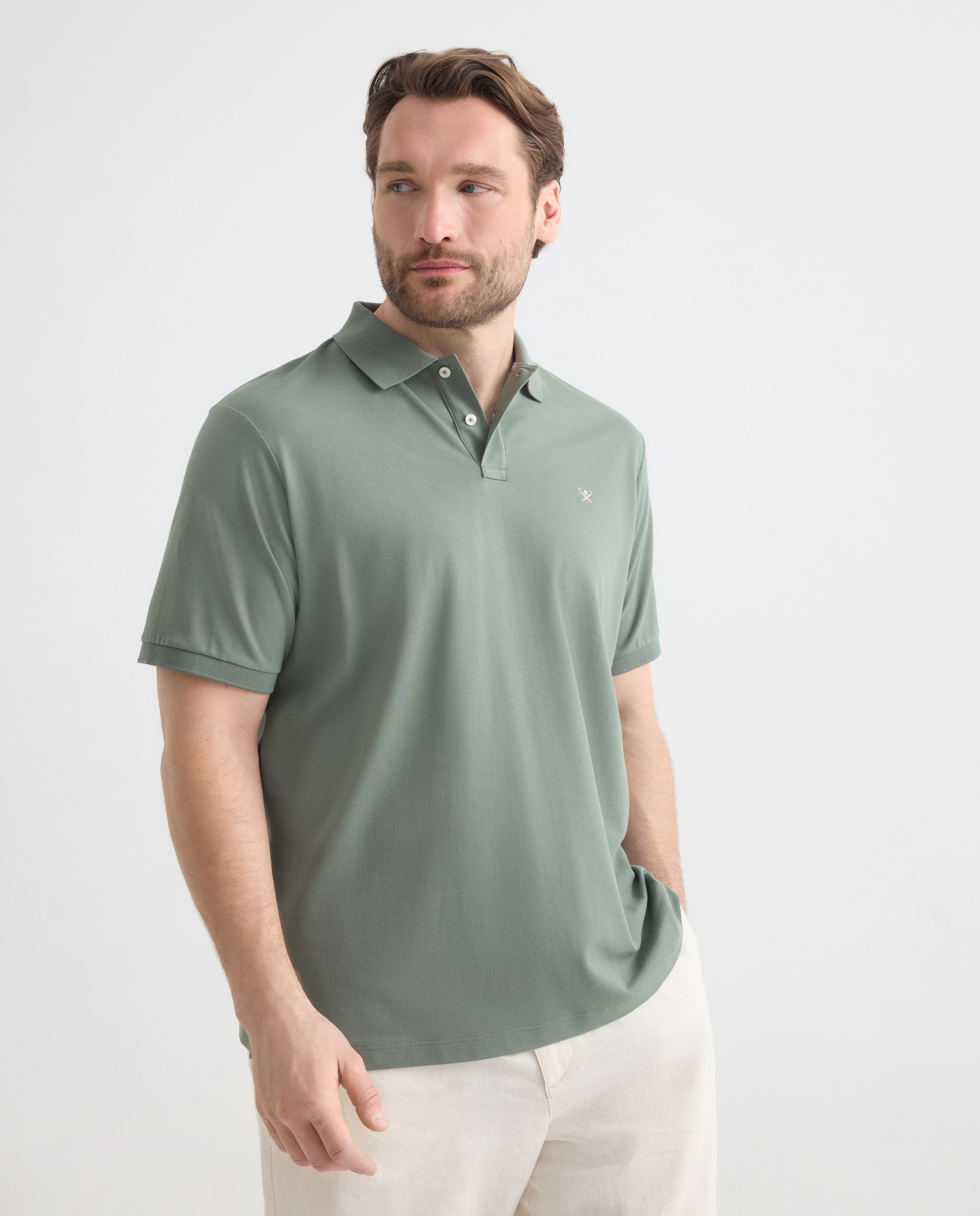 Imagem 0 de Polo Piqué Classic Fit Tamanhos Grandes com Manga Curta