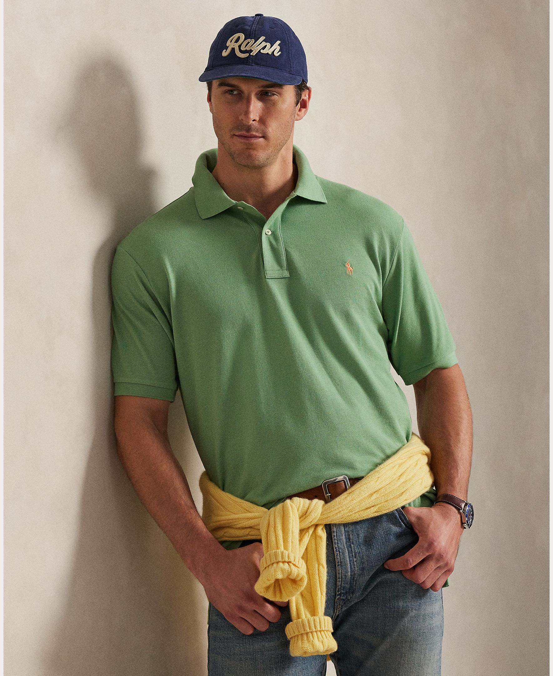 Imagem 0 de Polo de Piqué com Manga Curta Tamanhos Grandes